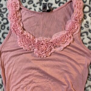 Pink Floral Embellished Tunic